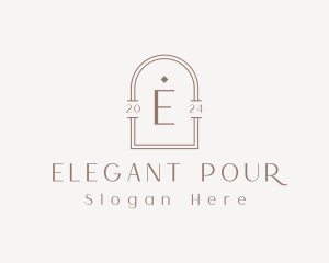 Minimalist Diamond Jewelry Boutique logo design