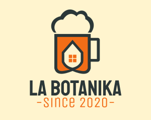 Brewer - Beer Foam House logo design