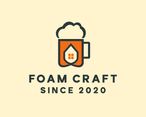 Beer Foam House logo design