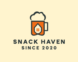 Beer Foam House logo design