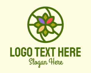 Sustainability - Colorful Circle Flower logo design