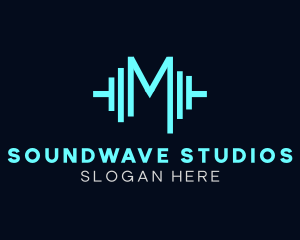 Recording - Music Soundwave  Entertainment logo design