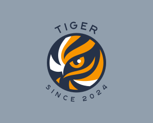 Sanctuary Tiger Eye logo design