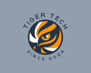 Tiger - Sanctuary Tiger Eye logo design