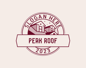 Roof - Home Roof Repair logo design