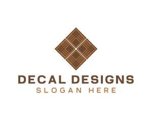 Floor Tile Interior Design logo design