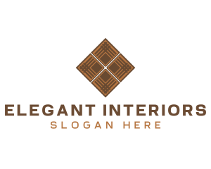 Floor Tile Interior Design logo design