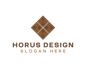 Floor Tile Interior Design logo design