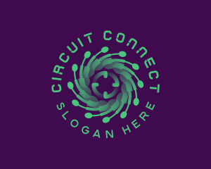 Circuit - Software Tech Circuit logo design