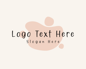 Shape - Blob Paint Shape logo design