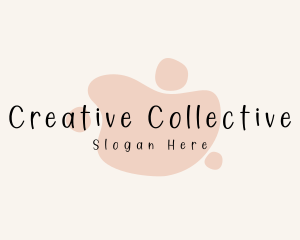 Blob Paint Shape logo design