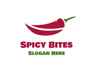 Chili - Chili Pepper Cut logo design