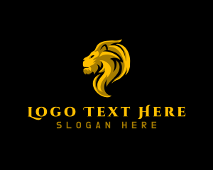 Expensive - Premium Luxury Lion logo design
