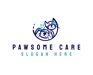 Puppy Kitten Vet logo design