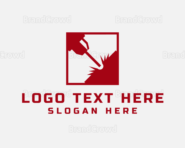 Industrial Laser Cutter Machinery Logo