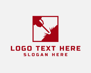 Industrial Laser Cutter Machinery Logo