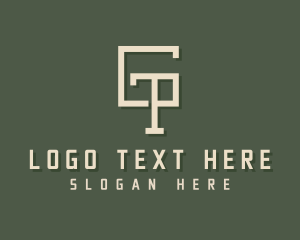 Letter Gp - Classic Academic Company logo design