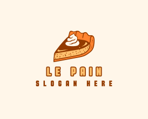 Boulangerie - Pumpkin Cake Dessert logo design