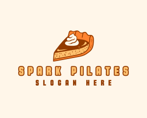 Sweets - Pumpkin Cake Dessert logo design
