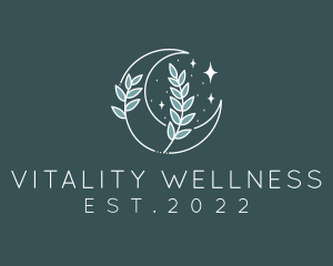 Starry Moon Wellness  logo design