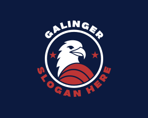 Patriotic USA Eagle Logo