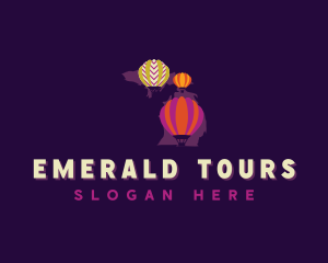 Michigan Hot Air Balloon logo design