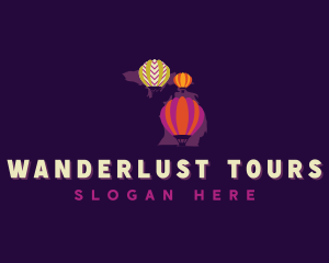 Michigan Hot Air Balloon logo design