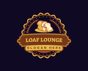 Loaf - Wheat Bread Bakery logo design