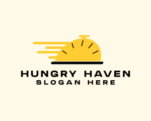 Hungry - Fast Food Time logo design