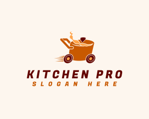 Casserole Pot Delivery logo design