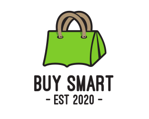 Green Tent Bag logo design