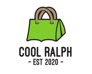 Green Tent Bag logo design