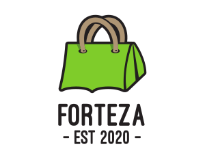 Green Tent Bag logo design