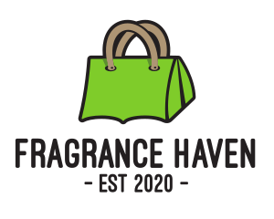 Green Tent Bag logo design