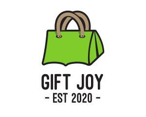 Green Tent Bag logo design