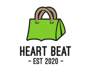 Green Tent Bag logo design