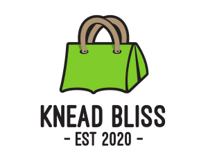 Green Tent Bag logo design