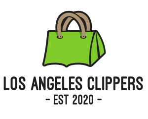 Green Tent Bag logo design
