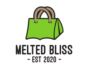 Green Tent Bag logo design