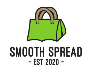 Green Tent Bag logo design