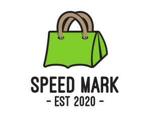 Green Tent Bag logo design