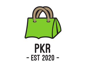 Green Tent Bag logo design