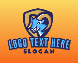 Gaming - Ram Sports Gaming Team Shield logo design
