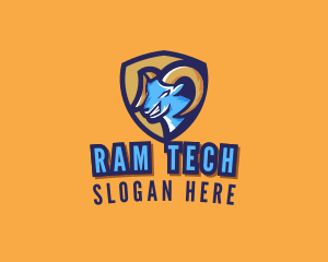Ram - Ram Sports Shield logo design