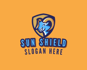 Ram Sports Shield logo design