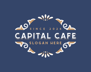 Ornamental Restaurant Cafe logo design