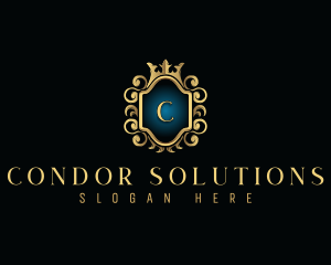 Elegant Royal Crest logo design