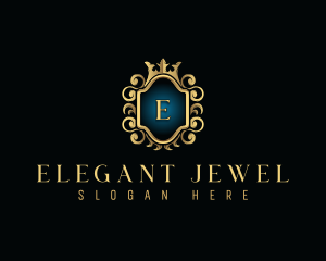 Elegant Royal Crest logo design