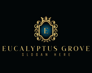 Elegant Royal Crest logo design