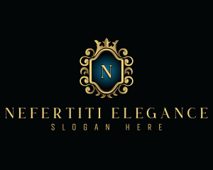 Elegant Royal Crest logo design